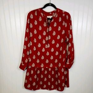 Loft Peplem Bottom Tunic Dress